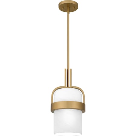 Quoizel Piccolo Pendant Mini Pendant 1 Light Aged Brass QPP6174AB